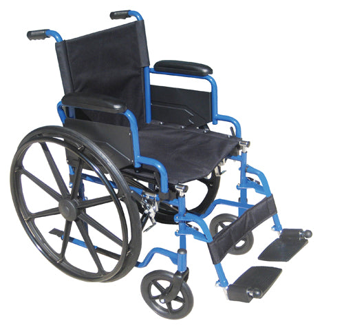 Blue Streak 20  Single Axle WC w/Flip-Back Desk Arms & ELR product image