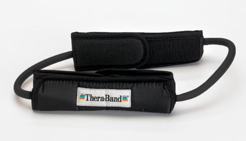 Theraband Prof Resist Tubing Loop w/Padded Cuffs Black product image