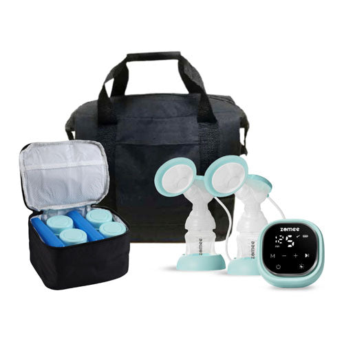 Zomee Z2 Breast Pump Bundle with Tote and Cooler product image