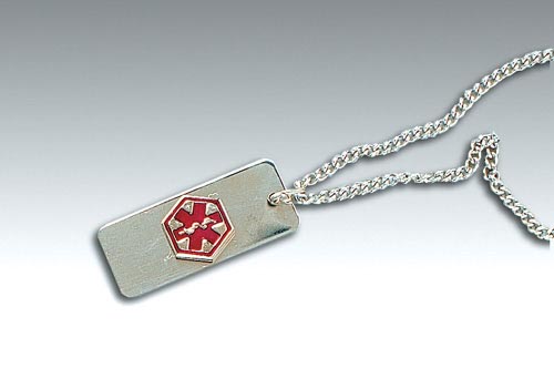 Medical Identification Jewelry-Necklace- Blank product image
