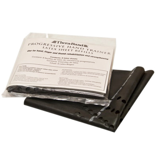 Theraband Progressive Hand Trainers Black Refills (Pk/6) product image