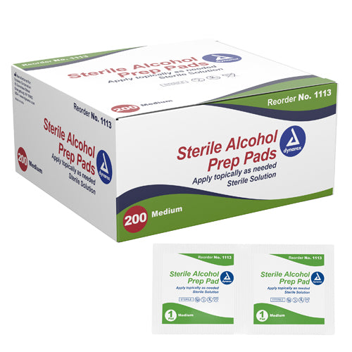 Alcohol Prep Pads- Bx/200 Medium Sterile product image
