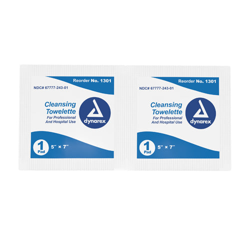 Towellette  Cleansing  Bx/100 5 x7 product image