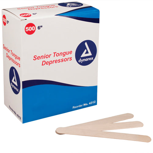Tongue Depressors-Regular 6  Non-Sterile Bx/500 product image