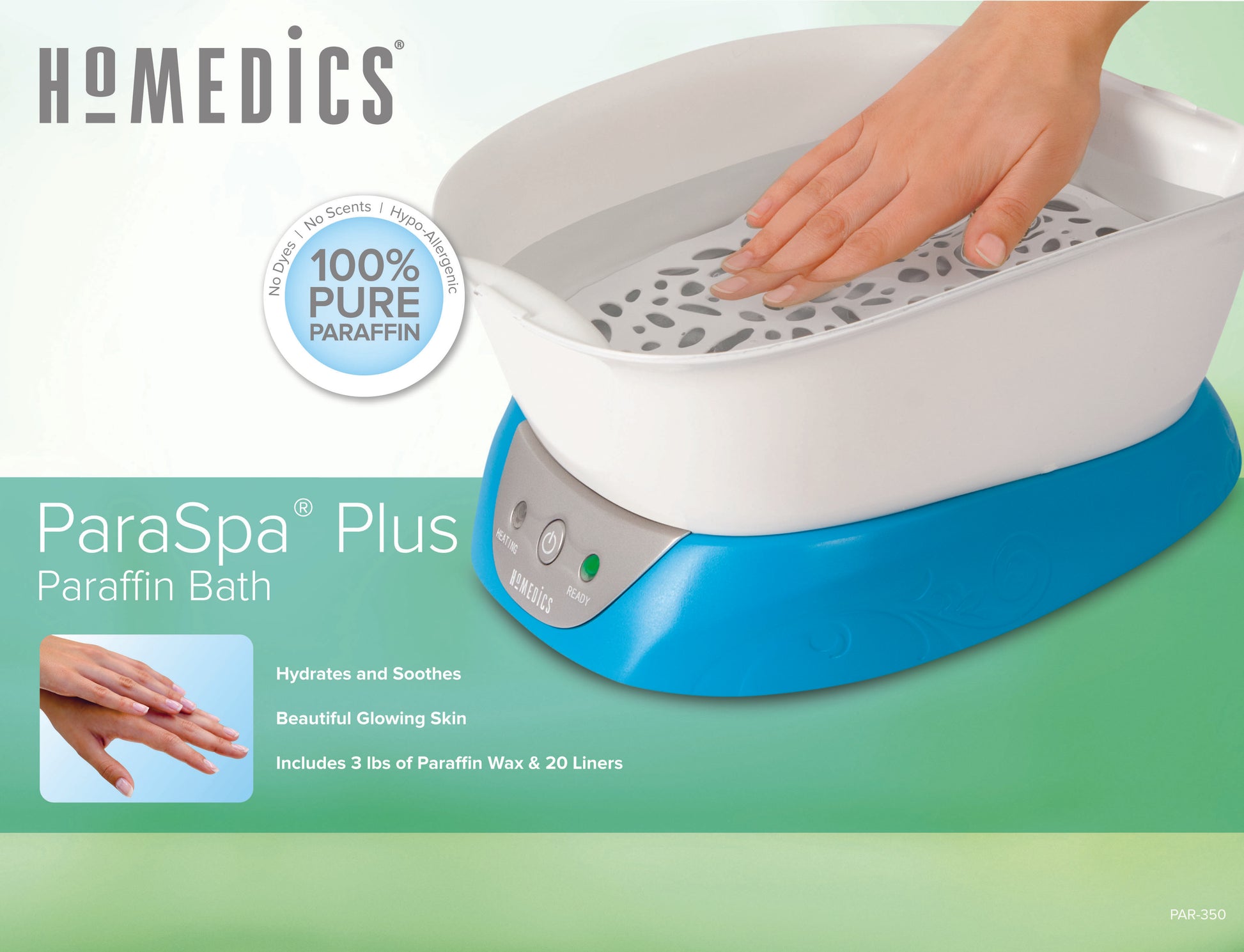 Paraffin Wax Bath Home Model ParaSpa Plus product image