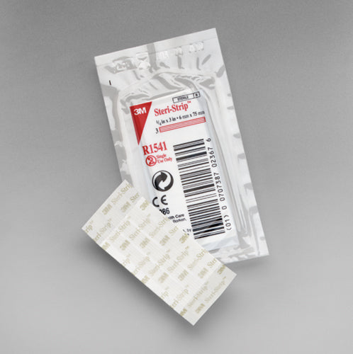 Steri-Strip Skin Closure Bx/50 1/4  X 3   3 Strips/Sheet product image