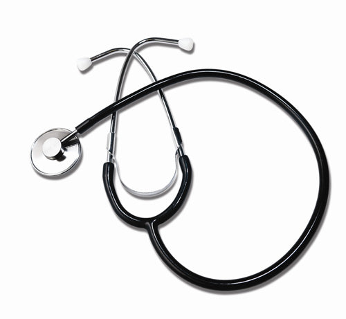 Single Head Nurses Black Stethoscope product image