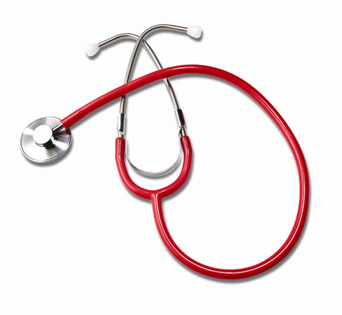 Single Head Nurses Red Stethoscope product image