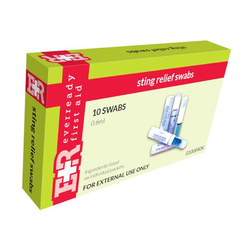 Sting Relief Swabs Bx/10 product image
