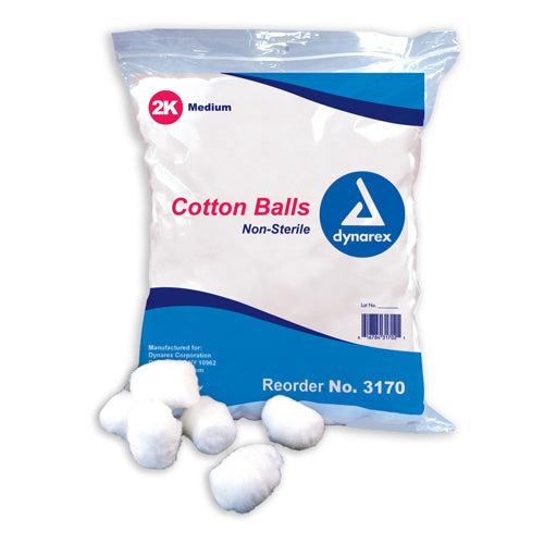 Cotton Balls  Non Sterile Medium Pk/2000 product image