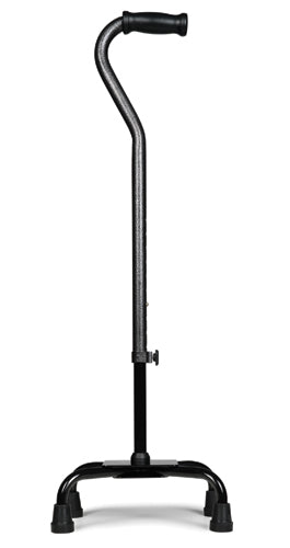Lumex Bariatric Quad Cane Silver Vein  (Each) product image