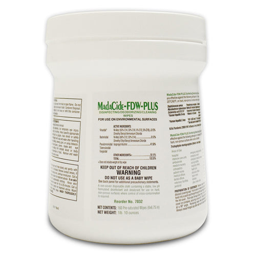 MadaCide FDW Plus / Wipes Tub/160 product image