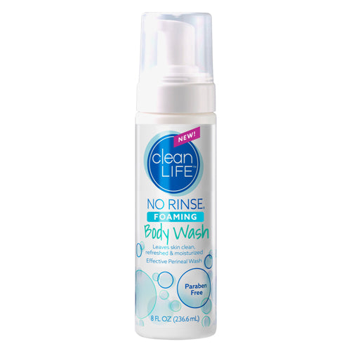 No Rinse Foaming Body Wash 8 oz. (Ready To Use Foam) product image