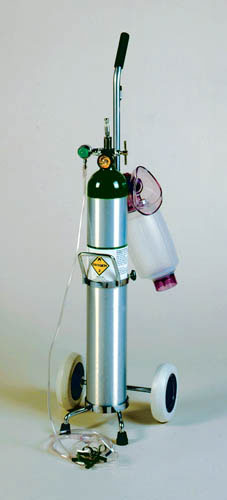 Crash Cart With 'E-Tank' & Cart & Resuscitator Bag product image