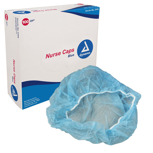Surgical Caps Blue 21  Bx/100 product image