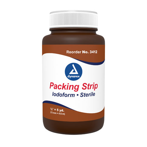 Packing Strips Iodoform Gauze 1/2  x 5 Yards  (each) product image