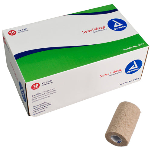 Sensi-Wrap Self Adherent Bndg 4  x 5 Yds  Tan  18/cs product image