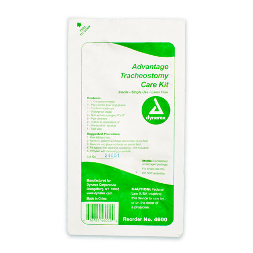 Advantage Trach Care Kit One Compartment Tray  Case/20 product image