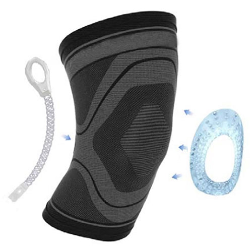 Active Cmprsn Knee Slv w/Ptla Gel Spt & Flxbl Stays  Large product image