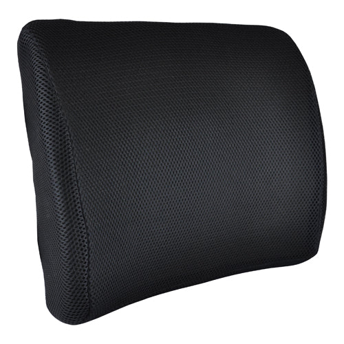 Lumbar Cushion w/Straps  Black Memory Foam - Blue Jay product image