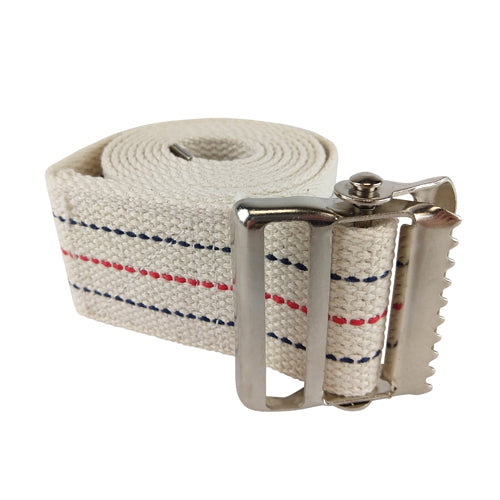 Gait Belt w/Metal Buckle 2x60  Striped  Blue Jay Brand product image