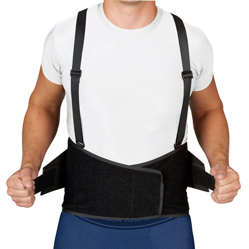 Blue Jay Industrial Back Suppt w/Suspenders  Black Med/Lg product image