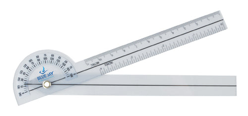 Take A Range Check Plastic 6-3/4  Goniometer 180D product image