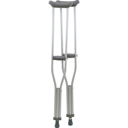 Aluminum Underarm Crutches Adult 5'2 -5'10   Pair product image
