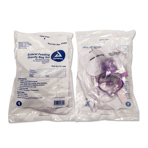 Enteral Delivery Gravity Bag Set with ENFit connector 30/cs product image