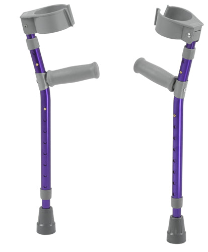 Pediatric Forearm Crutches(pr) Knight Blue 4'4 -5'5  Ht product image