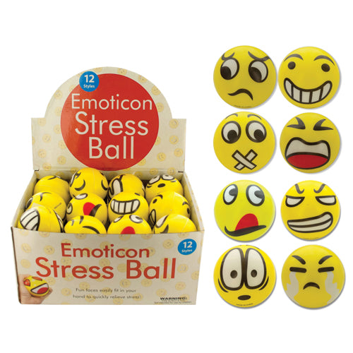 Emoticon Stress Ball Countertop Display  Bx/24 product image