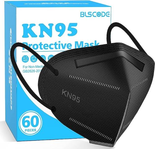 KN95 Mask Particulate Black Respirator Disposable  BX/60 product image