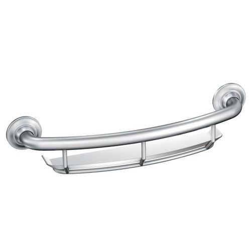 Integrated 16  Grab Bar with Integrated Shelf - Chrome product image