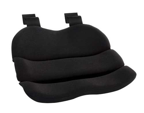 Obus Contoured Seat Cushion Black  (Bagged) product image