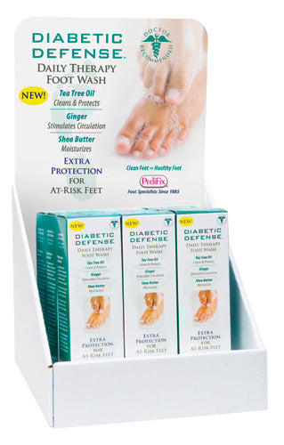 Diabetic Defense Daily Therapy Foot Wash Display product image