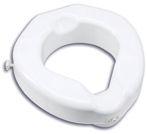 Raised Toilet Seat Deluxe Carex 500 lb. Wt. Cap. product image