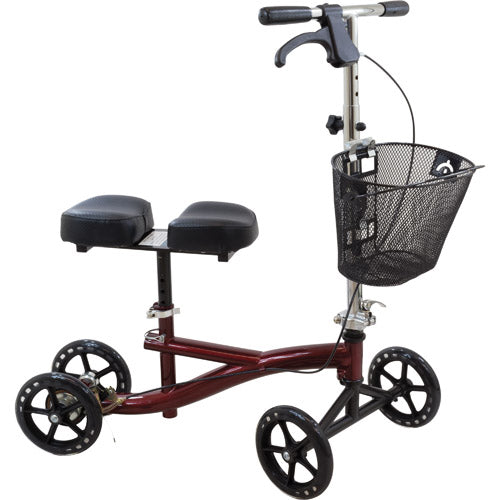 Knee Scooter  Deluxe  Roscoe Burgundy product image