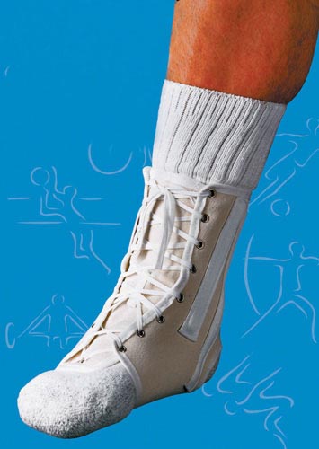 Ankle Splint Lace-Up Canvas Large Sportaid product image