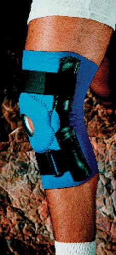 Neoprene Open Patella Hinged Knee Brace Md 14 -15  Sportai product image