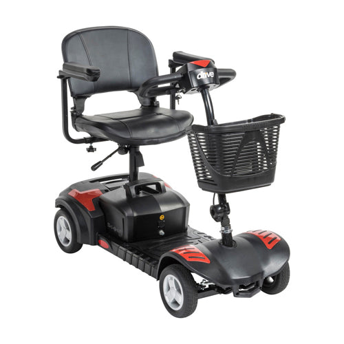 Scout 4 Compact Travel Scooter 4-Wheel  20AH Batt  Red/Blue product image
