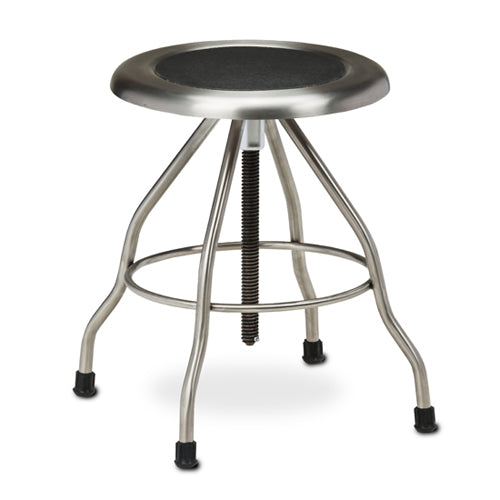 Stainless Steel Stool w/Rubber Feet  15  Diameter Seat product image