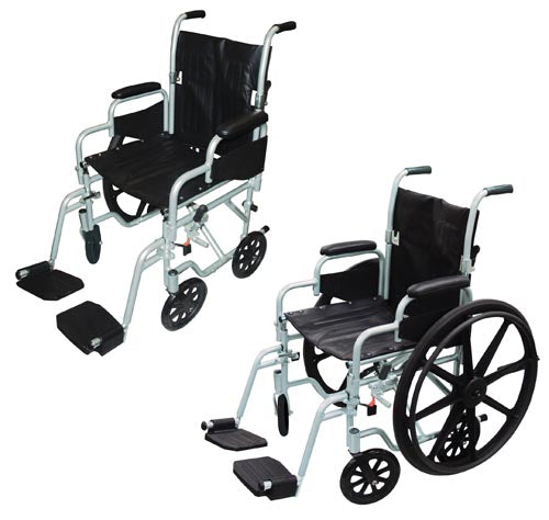 Poly-Fly Wheelchair/Transport Lightweight Comb Chair 20 product image