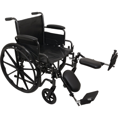 K2 Wheelchair 20 x16   Removbl Desk Arms  Elevating Legrests product image