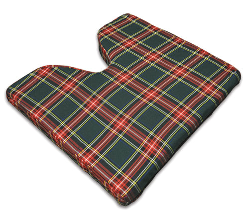 Coccyx Wheelchair Cushion Foam  Plaid  16  x 18  x 2 product image
