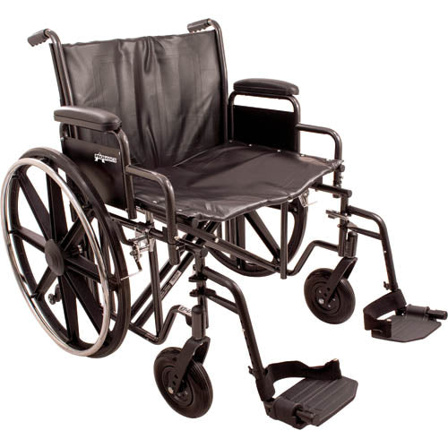 Wheelchair 24   Removable Desk Length Arms  Swing Away F.R product image
