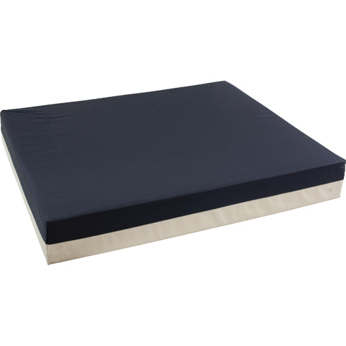 Roscoe Wheelchair Cushion Foam w/Nylon Cvr  Navy/Gray 16x16x3 product image