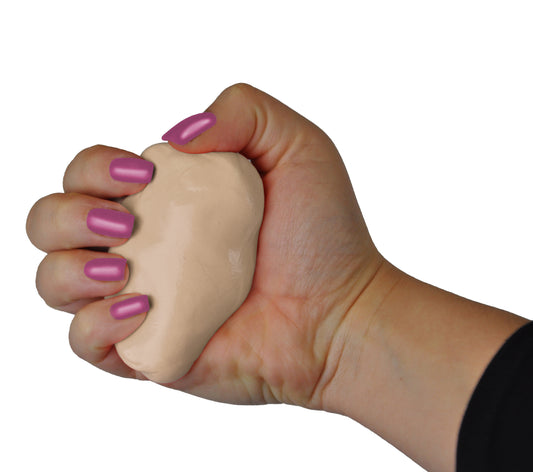 Squeeze 4 Strength 6 oz XXSoft Hand Therapy Putty Light Beige product image