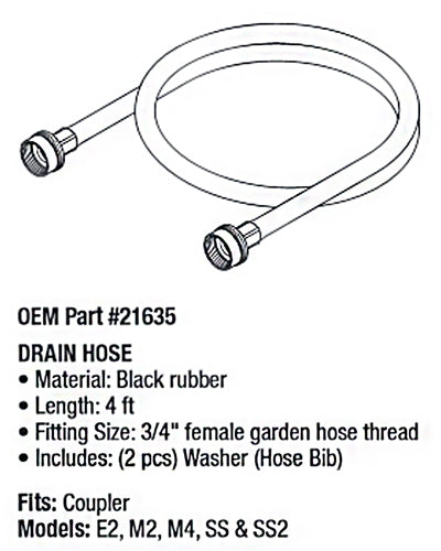 Drainage Hose f/ Hydrocollator product image