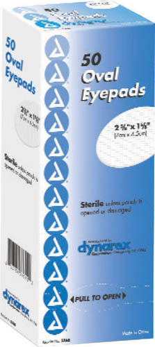 Sterile Oval Eyepad 2 5/8  x 1 5/8  Bx/50 product image
