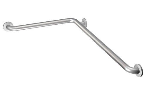 Moen L-Shaped Peened Grab Bar w/ SecureMount  24  x 48 product image